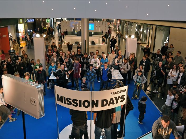 Samsung : les Missions Days à Zurich